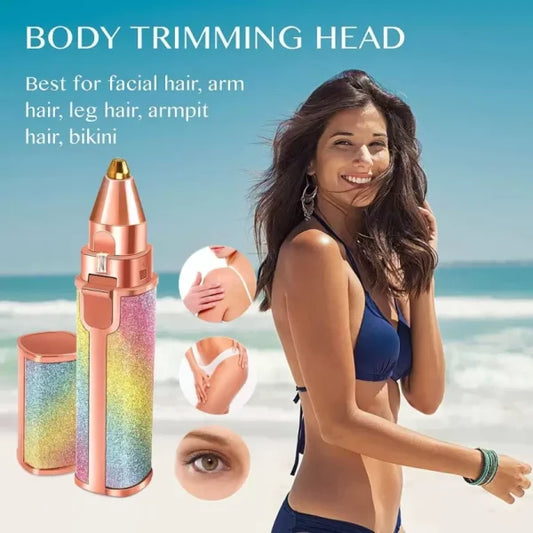 2 in 1 Electric Faceal and Eyebrow Trimmer